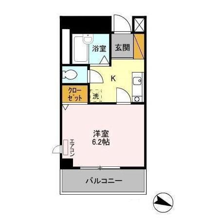 Ｇ・Ｍウエストハイツ（A0502） 間取り図画像
