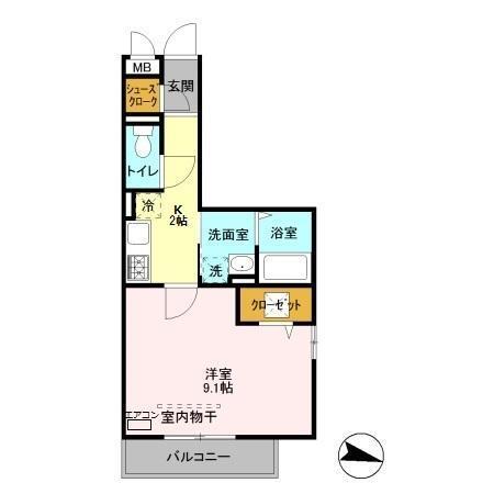 カーサ・セレーノ（101） 間取り図画像