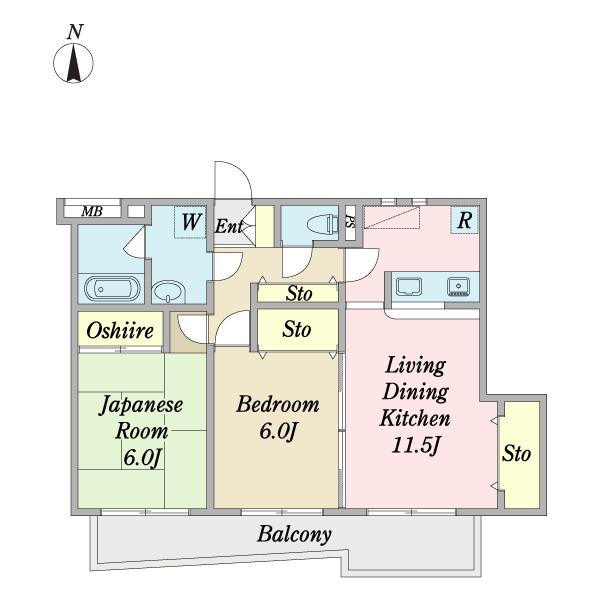 エピナール（0302） 間取り図画像