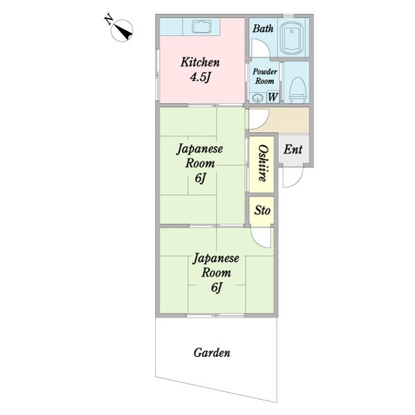 クリーンパレス（0101） 間取り図画像