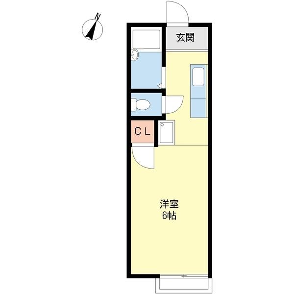 ウォーターフィール１号棟（0105） 間取り図画像