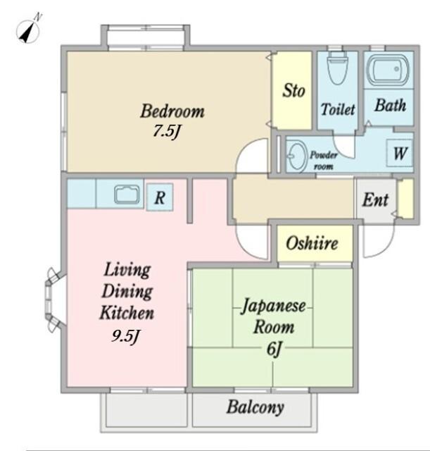レイクランドⅡ（0101） 間取り図画像