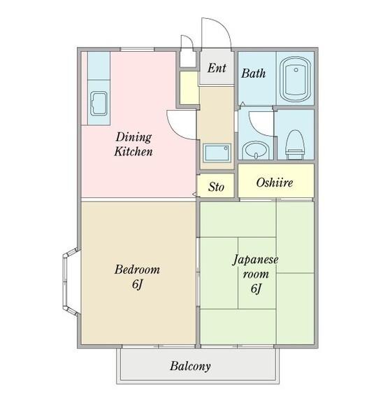 エイブルガ−デン　Ｃ棟（0201） 間取り図画像
