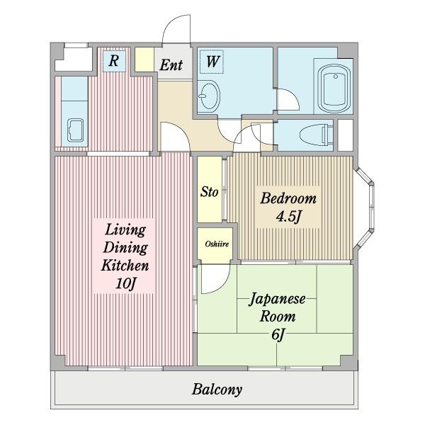 メゾン江戸川（0103） 間取り図画像