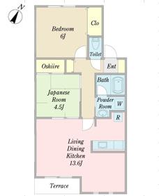ＮＯＣＥ　ＫＵＲＡ　Ⅰ（0203） 間取り図画像