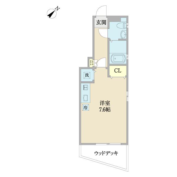 グランエッグス高円寺（0106） 間取り図画像
