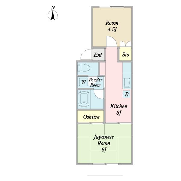ＣｏＣｏ　ＥｌｅｇａｎｃｅＡ（0205） 間取り図画像