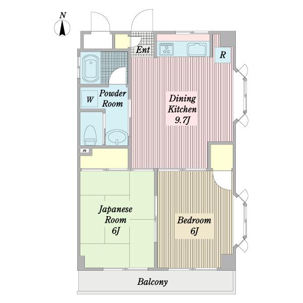 グローリアス（0201） 間取り図画像