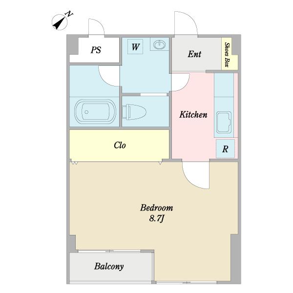 ルミネ船堀（0302） 間取り図画像