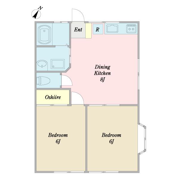 サンハイツ（0101） 間取り図画像