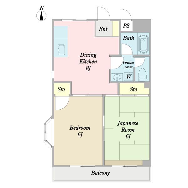 最上階・角部屋