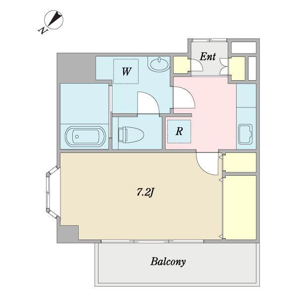 Ｄｅｗ−ｅａｓｔｐｌａｃｅ（0203） 間取り図画像