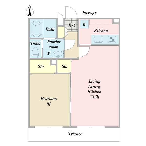 クラヴィーア（0110） 間取り図画像