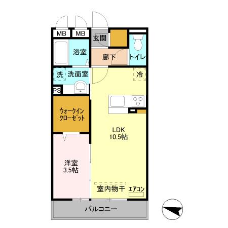 ステラタウン スピカ（203） 間取り図画像