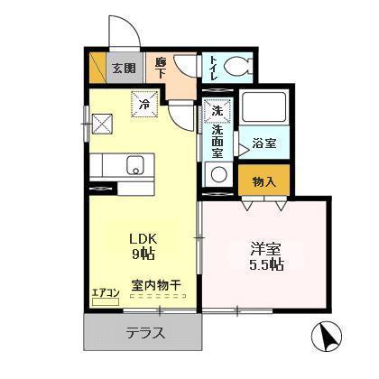 シティハイム（103） 間取り図画像
