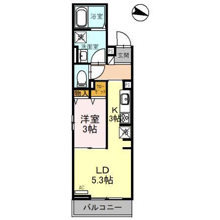 Spazio（206） 間取り図画像