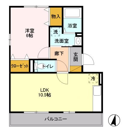 グランド・ソレーユ　Ⅱ（305） 間取り図画像