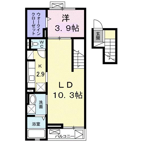 マスターズ（403） 間取り図画像