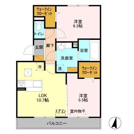  間取り図写真