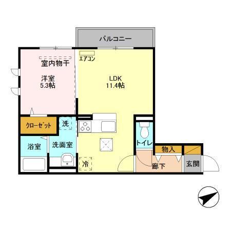 ANNEX〔アネックス〕（102） 間取り図画像
