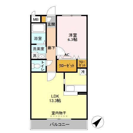 エスペランサ（103） 間取り図画像
