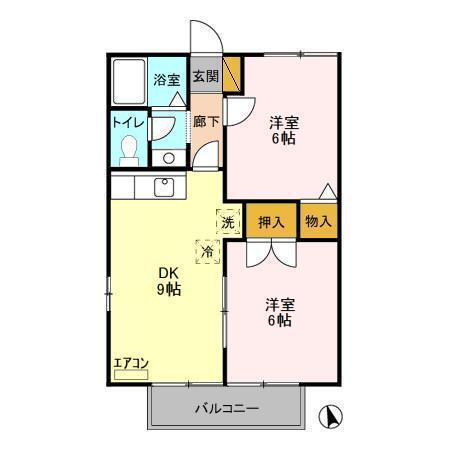 エミネンス（203） 間取り図画像