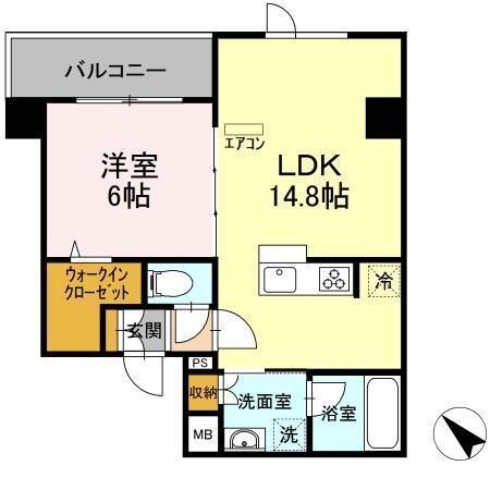 Grand　Vert (グランヴェール)（405） 間取り図画像
