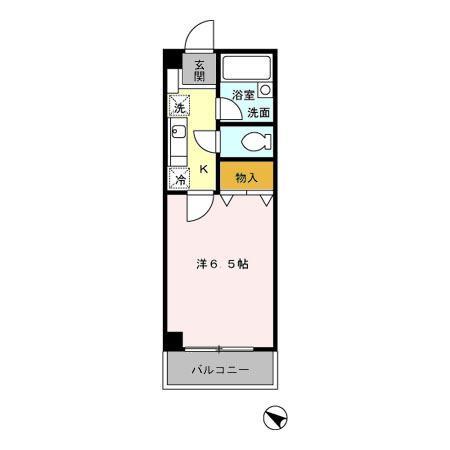 和田ビル（305） 間取り図画像