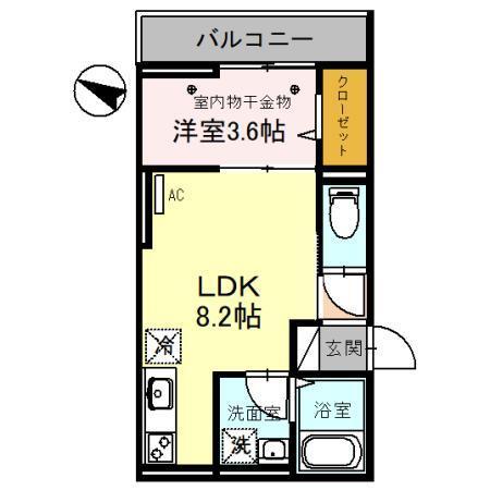 ソレイユ　ラ　コリーヌ東川口（210） 間取り図画像