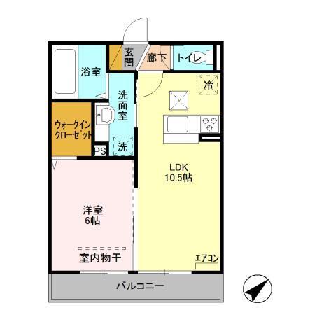 ディアコート Ｍ（102） 間取り図画像