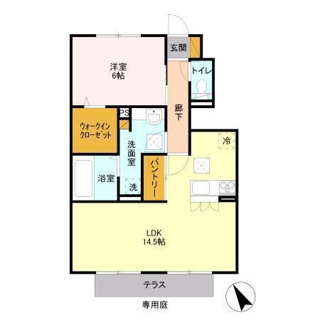 ＬＵＺ（102） 間取り図画像