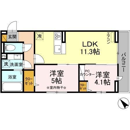  間取り図写真