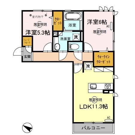  間取り図写真
