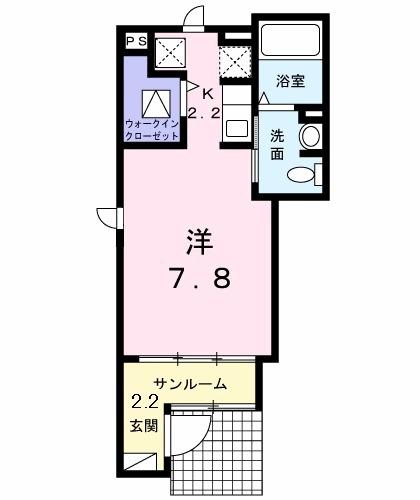 ボヌール（101） 間取り図画像
