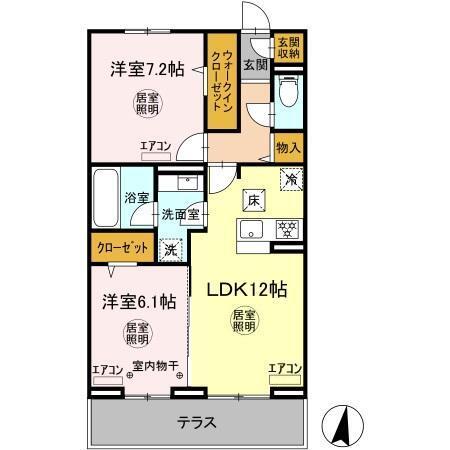  間取り図写真