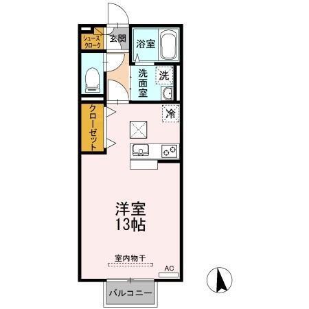 フルジェンテ太田（108） 間取り図画像