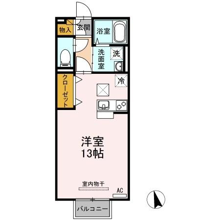 フルジェンテ太田（102） 間取り図画像