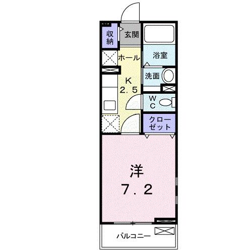 ジュネス・ふじみ野（201） 間取り図画像