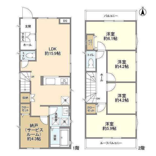  間取り図写真
