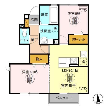  間取り図写真