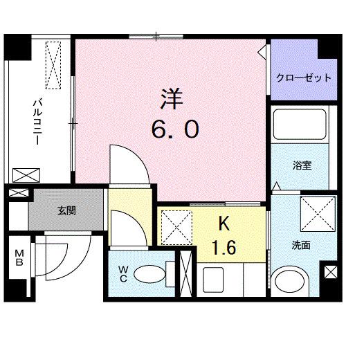 サンリット・レジデンス（203） 間取り図画像
