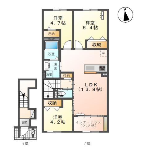  間取り図写真