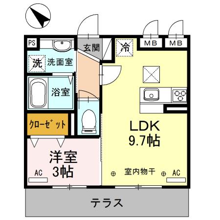  間取り図写真