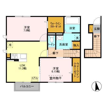  間取り図写真