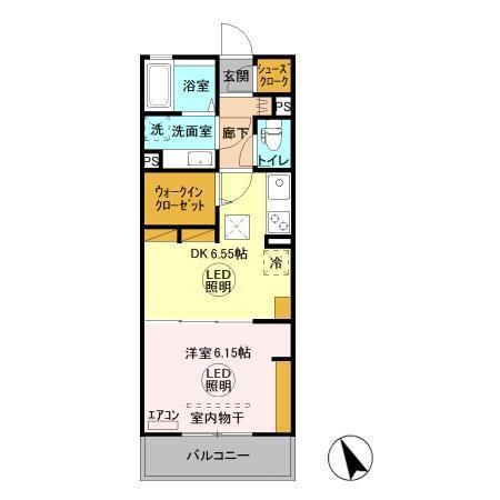  間取り図写真