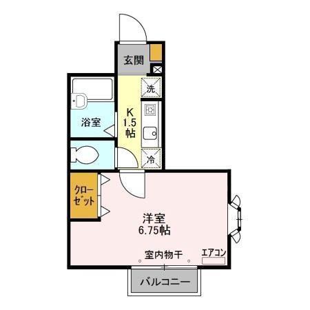 サザンクロス（101） 間取り図画像