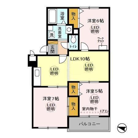 間取り図写真