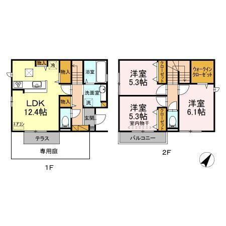  間取り図写真