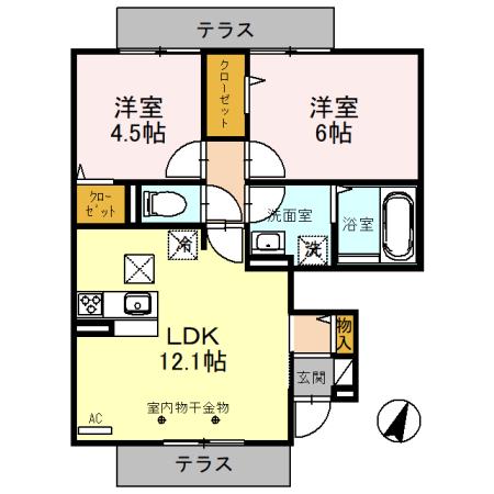  間取り図写真