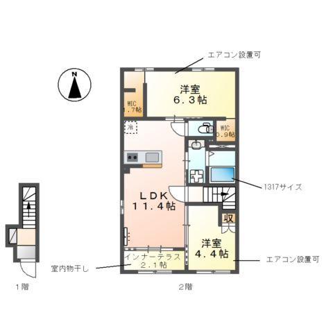  間取り図写真